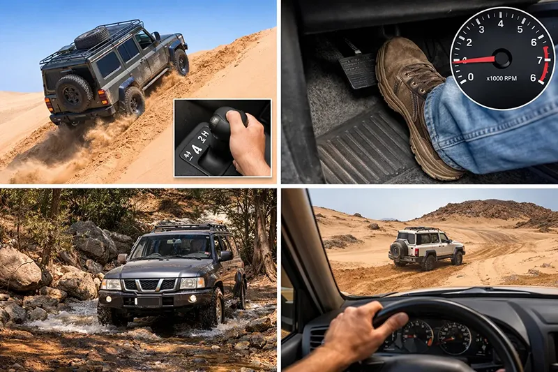 رانندگی در مسیرهای آفرود